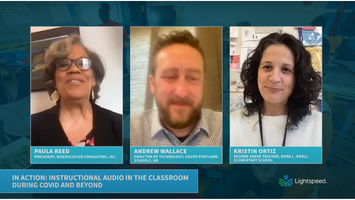 Oregon Teachers talking about their experience with instructional audio