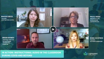 Lightspeed Technologies provides instructional audio to classrooms around the country