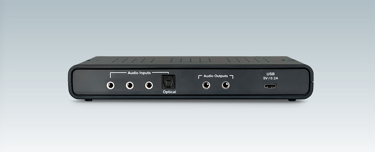 Lightspeed Media Connector for Wireless Multimedia Integration - Rear View