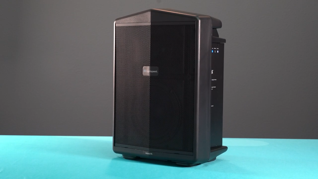 Teachers love the new Lightspeed Mobile PA Instructional Audio System